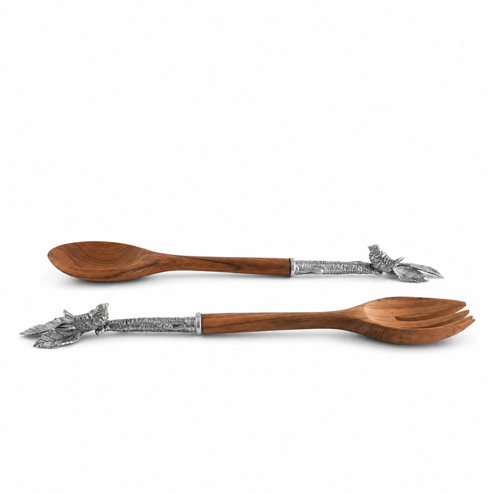 Song Bird Salad Server Set 8