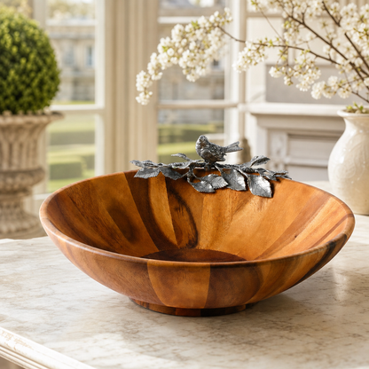 Song Bird Salad Serving Bowl 2