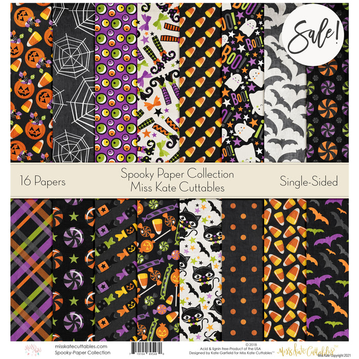 Spooky - Paper Pack 12X12 (Ss)