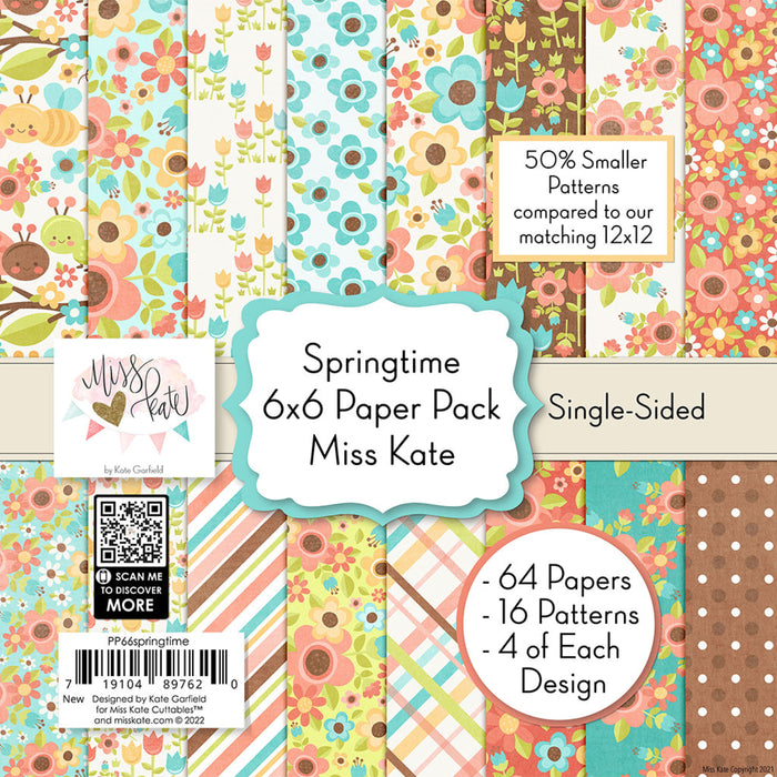 Springtime - 6X6 Paper Pack (Ss)