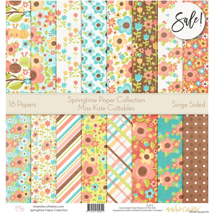 Springtime - Paper Pack 12X12 (Ss)