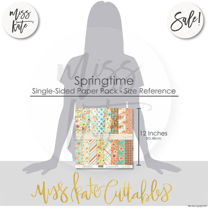 Springtime - Paper Pack 12X12 (Ss)