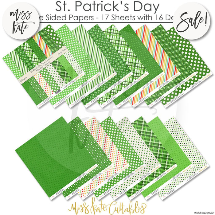 St. Patricks Day - Paper Pack 12X12 (Ss)
