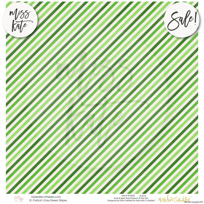 St. Patricks Day - Paper Pack 12X12 (Ss)