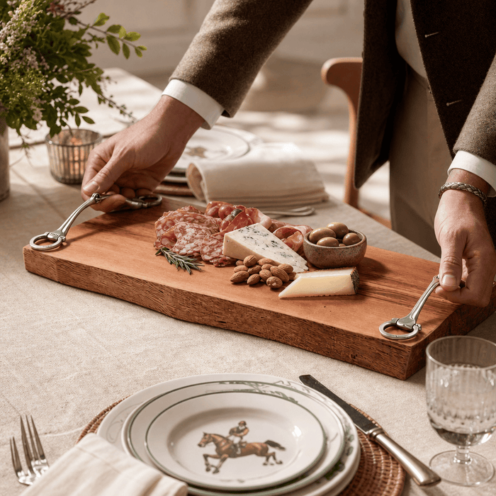 Stirrup Handle Charcuterie Board 4
