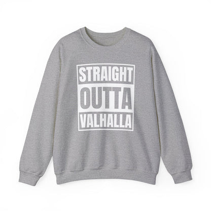 Straight Outta Valhalla Sweatshirt - Scandinavian Design Studio