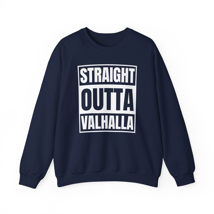 Straight Outta Valhalla Sweatshirt - Scandinavian Design Studio