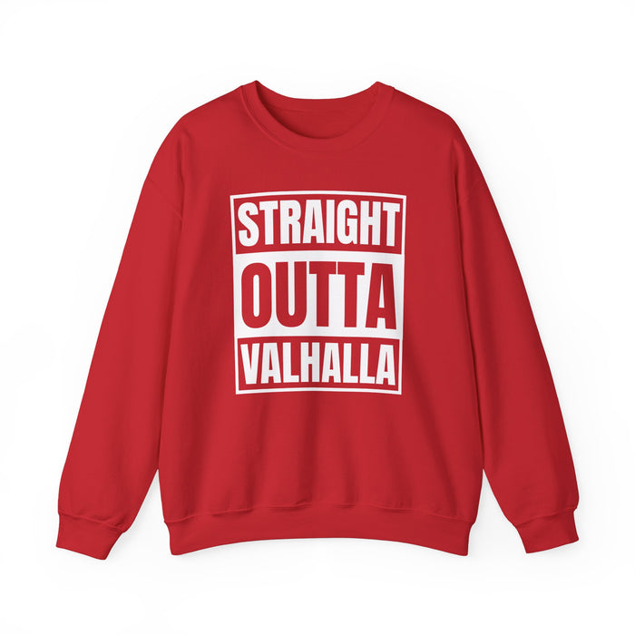 Straight Outta Valhalla Sweatshirt - Scandinavian Design Studio