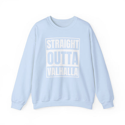 Straight Outta Valhalla Sweatshirt - Scandinavian Design Studio