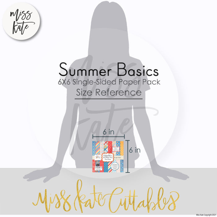 Summer Basics - 6X6 Paper Pack (Ss)