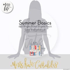 Summer Basics - 6X6 Paper Pack (Ss)