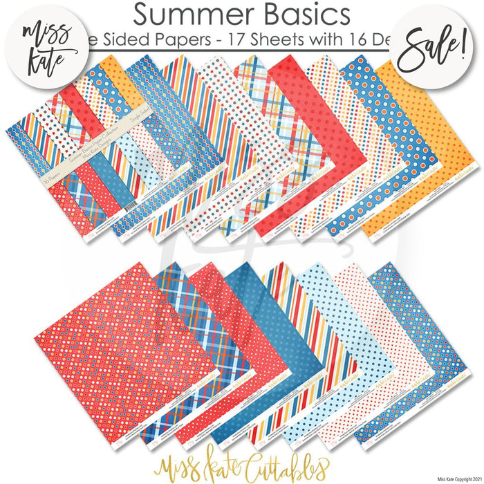 Summer Basics - Paper Pack 12X12 (Ss)