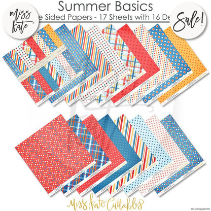 Summer Basics - Paper Pack 12X12 (Ss)