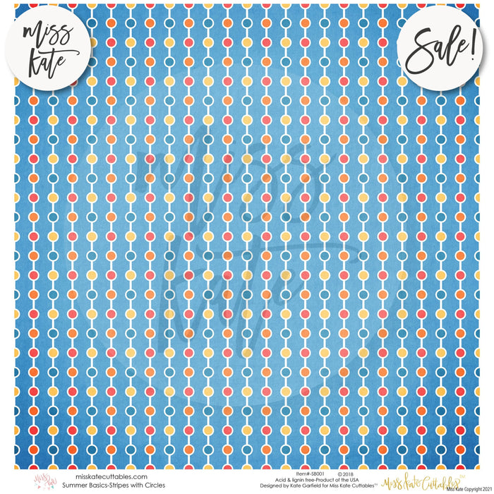 Summer Basics - Paper Pack 12X12 (Ss)