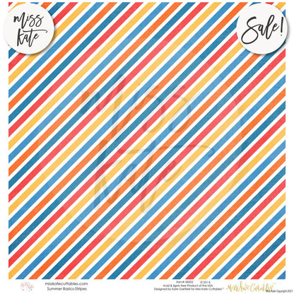 Summer Basics - Paper Pack 12X12 (Ss)