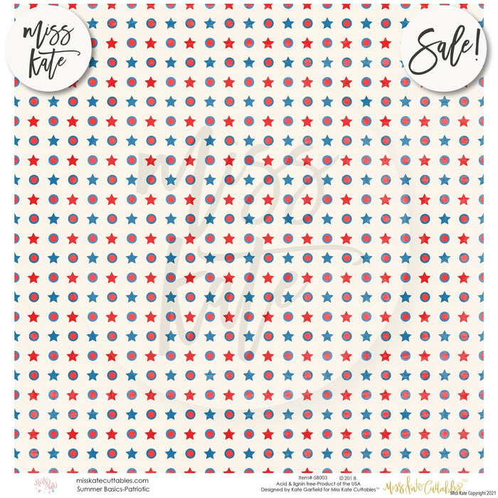 Summer Basics - Paper Pack 12X12 (Ss)