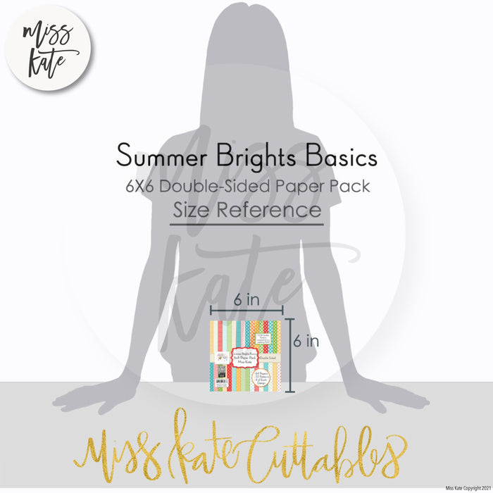 Summer Brights Basics - 6X6 Paper Pack (Ds)