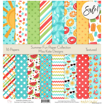 Summer Fun - Paper Pack 12X12 (Ss)