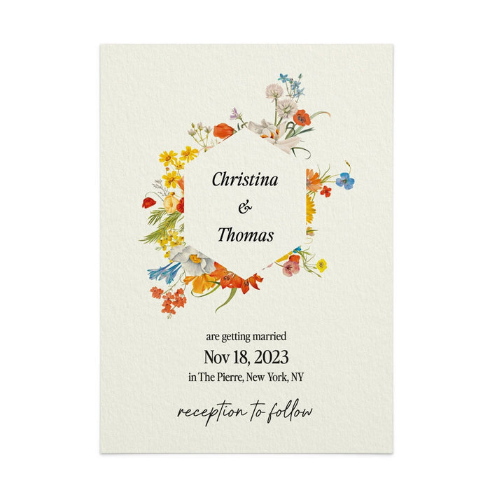 Summer Wedding Invitation Suite - XOXOKristen