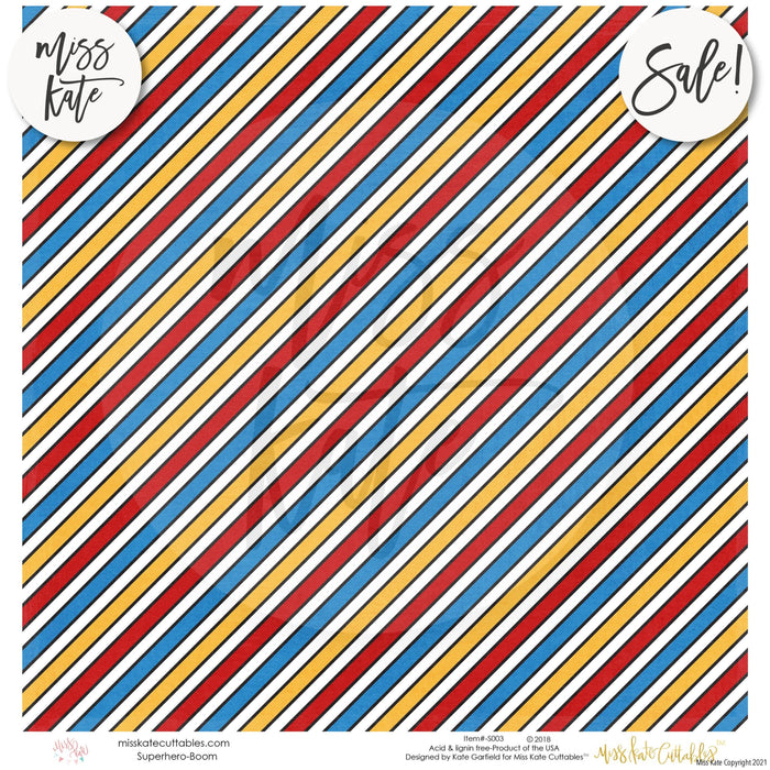 Superhero - Paper Pack 12X12 (Ss)