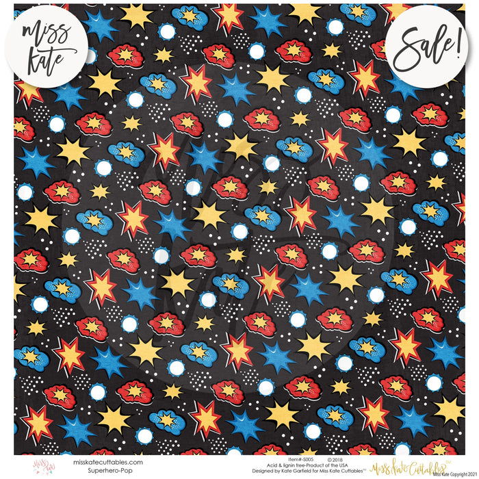 Superhero - Paper Pack 12X12 (Ss)