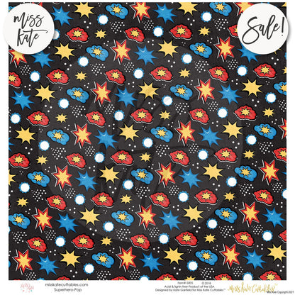 Superhero - Paper Pack 12X12 (Ss)
