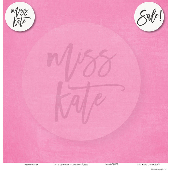 Surfs Up - Paper & Sticker Kit 12X12 (Ds)