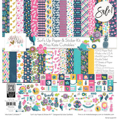 Surfs Up - Paper & Sticker Kit 12X12 (Ds)
