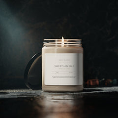 Sweet Holiday Scented Soy Candle