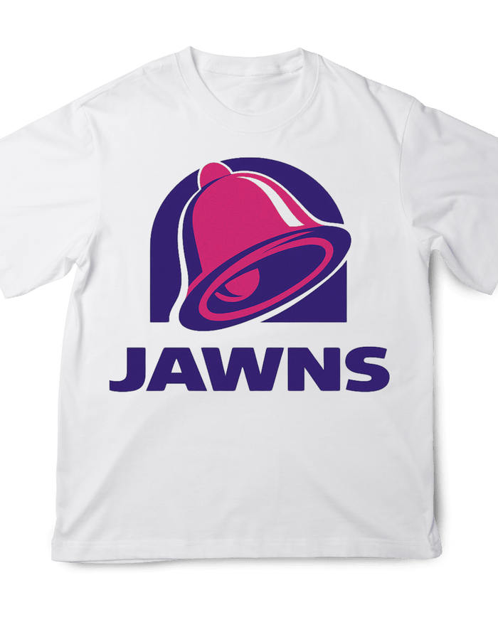 Taco Jawns - Original Jawns - White T-Shirt - T-Shirt - Jawns on Fire Sneakers & Shoes