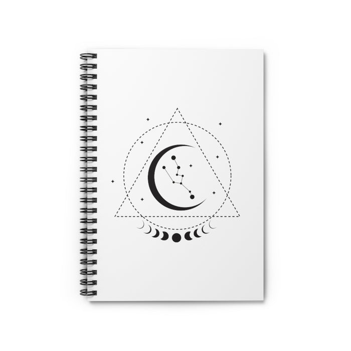 Taurus Spiral Lined Notebook