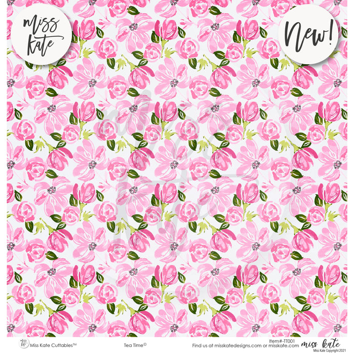 Tea Time - Paper Pack Single Sided 12X12 (Ss)