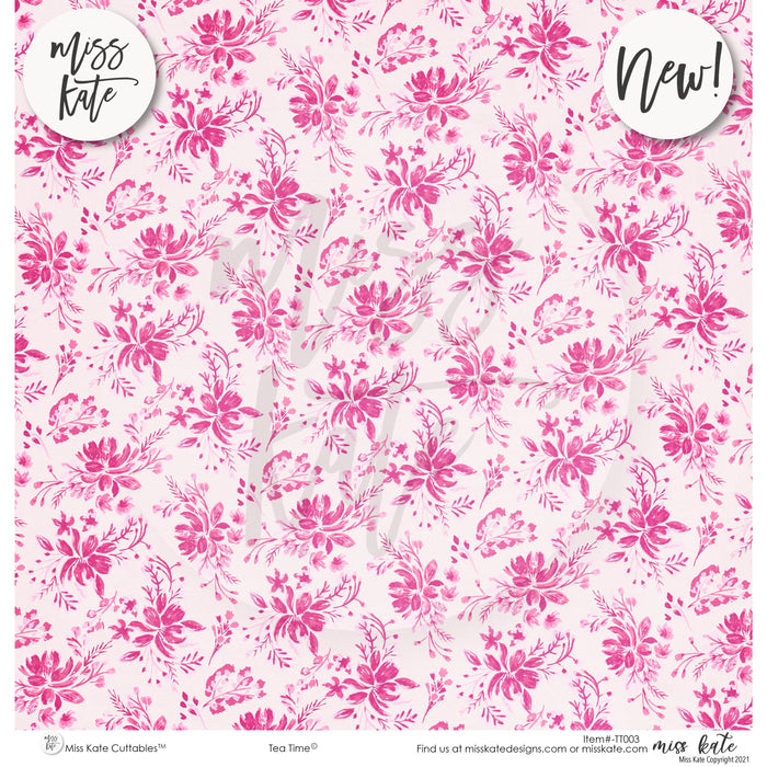 Tea Time - Paper Pack Single Sided 12X12 (Ss)