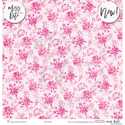 Tea Time - Paper Pack Single Sided 12X12 (Ss)