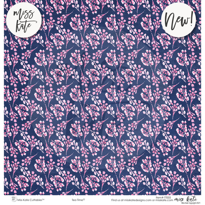 Tea Time - Paper Pack Single Sided 12X12 (Ss)