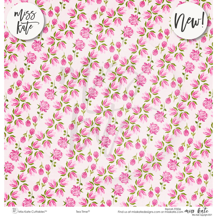 Tea Time - Paper Pack Single Sided 12X12 (Ss)
