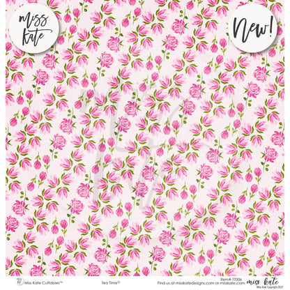 Tea Time - Paper Pack Single Sided 12X12 (Ss)