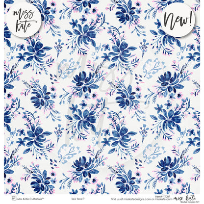 Tea Time - Paper Pack Single Sided 12X12 (Ss)