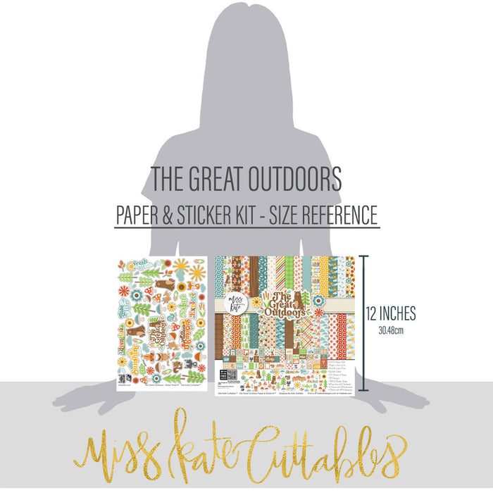 The Great Outdoors- Paper & Sticker Kit