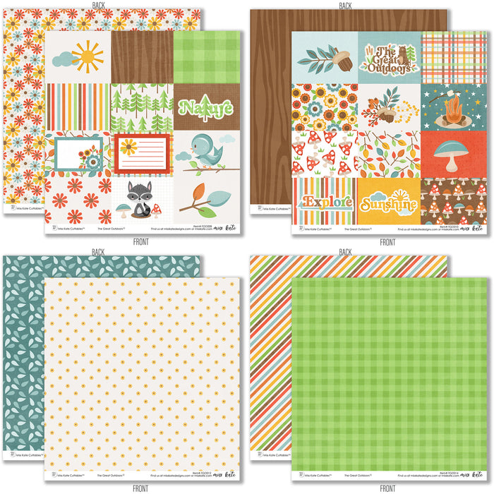 The Great Outdoors- Paper & Sticker Kit