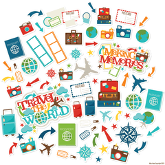 Travel The World - Die Cuts 60+
