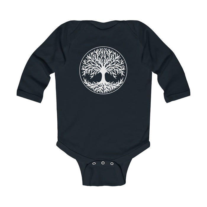 Tree Of Life Long Sleeve Bodysuit Scandinavian Design Studio