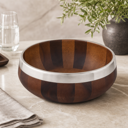 Tribeca Wood Salad Bowl 2