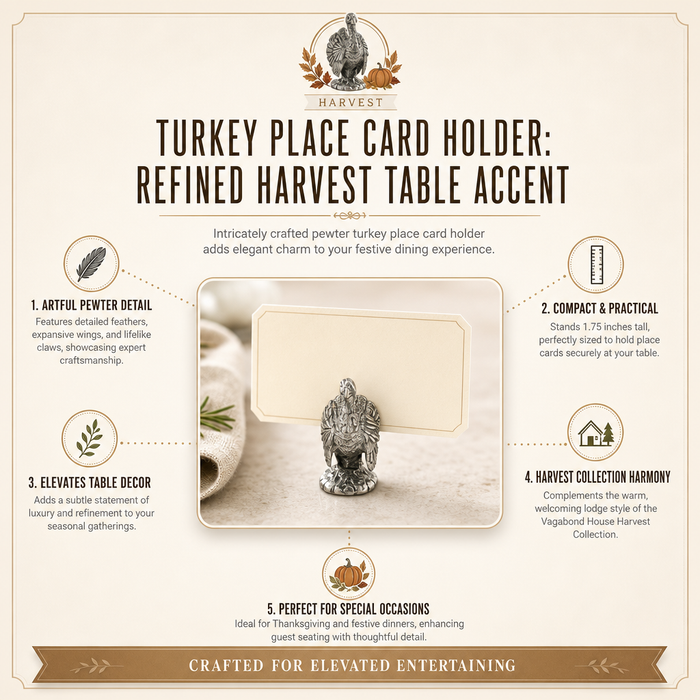 Turkey Place Card Holder 1