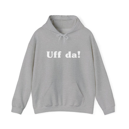 Uff Da Hooded Sweatshirt - Scandinavian Design Studio