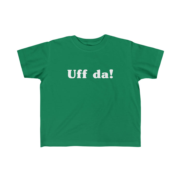 Uff Da Toddler Tee Scandinavian Design Studio