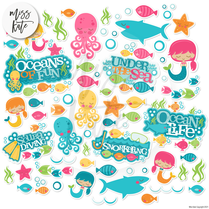 Under The Sea - Die Cuts 60+