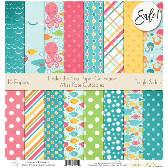 Under The Sea - Paper Pack 12X12 (Ss)