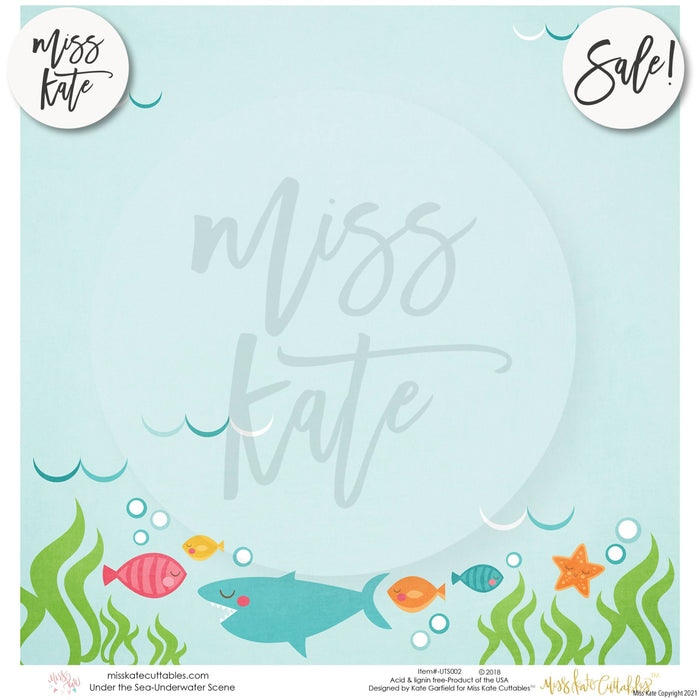 Under The Sea - Paper Pack 12X12 (Ss)