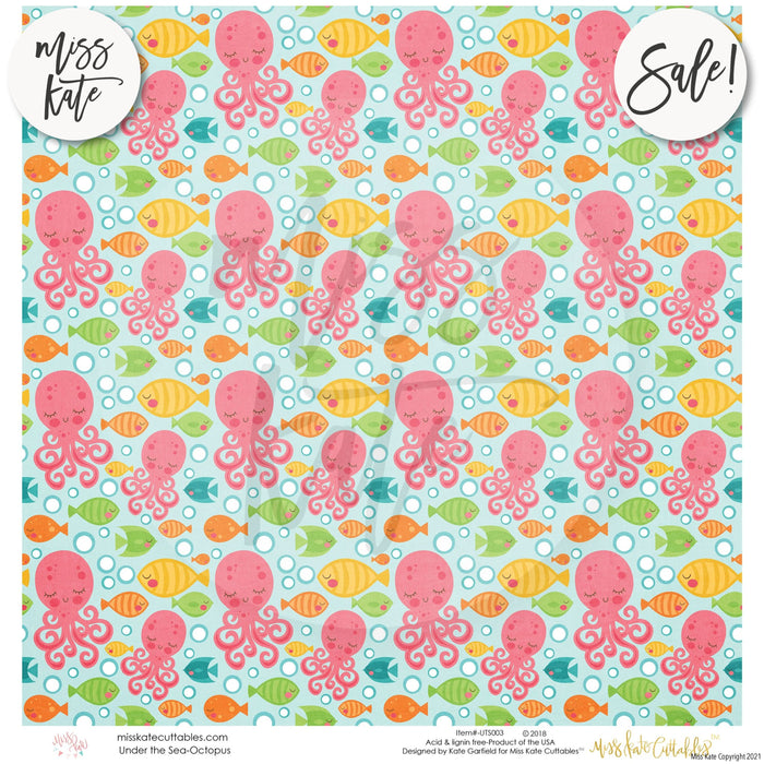 Under The Sea - Paper Pack 12X12 (Ss)